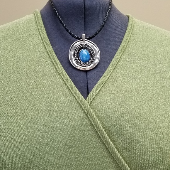 ABG Woman Tops - 💙 Apple Green Wrap Sweater
